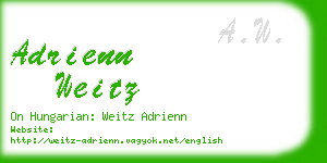 adrienn weitz business card
